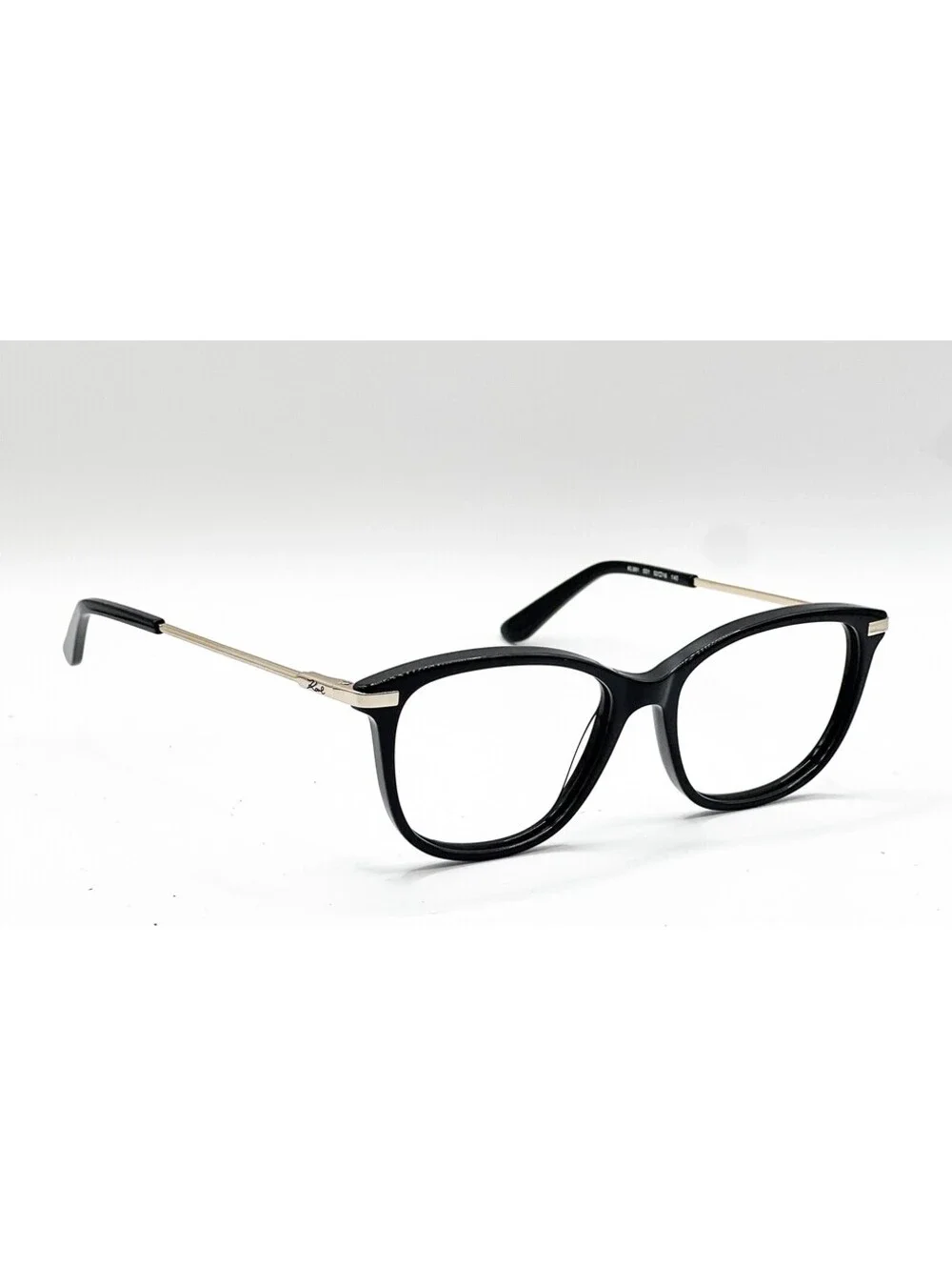 Karl Lagerfeld KL991 001 Black Rectangle Authentic Eyeglass Frames 52-16
